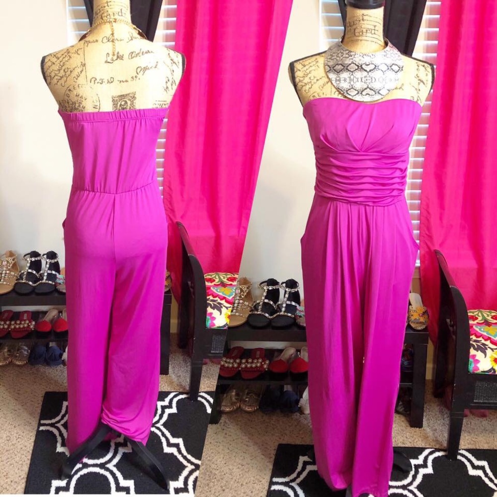 Pink Jumpsuit with pockets